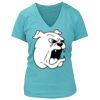 Women's Premium Deep V-Neck T-Shirt Thumbnail