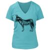 Women's Premium Deep V-Neck T-Shirt Thumbnail