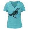 Women's Premium Deep V-Neck T-Shirt Thumbnail