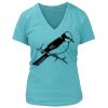 Women's Premium Deep V-Neck T-Shirt Thumbnail