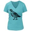 Women's Premium Deep V-Neck T-Shirt Thumbnail