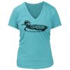 Women's Premium Deep V-Neck T-Shirt Thumbnail