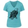 Women's Premium Deep V-Neck T-Shirt Thumbnail