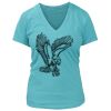 Women's Premium Deep V-Neck T-Shirt Thumbnail