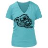 Women's Premium Deep V-Neck T-Shirt Thumbnail