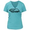 Women's Premium Deep V-Neck T-Shirt Thumbnail