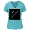 Women's Premium Deep V-Neck T-Shirt Thumbnail