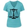Women's Premium Deep V-Neck T-Shirt Thumbnail