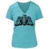 Women's Premium Deep V-Neck T-Shirt Thumbnail