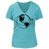 Women's Premium Deep V-Neck T-Shirt Thumbnail