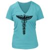 Women's Premium Deep V-Neck T-Shirt Thumbnail
