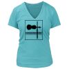 Women's Premium Deep V-Neck T-Shirt Thumbnail