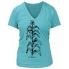 Women's Premium Deep V-Neck T-Shirt Thumbnail