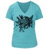 Women's Premium Deep V-Neck T-Shirt Thumbnail