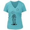 Women's Premium Deep V-Neck T-Shirt Thumbnail