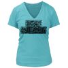 Women's Premium Deep V-Neck T-Shirt Thumbnail