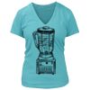 Women's Premium Deep V-Neck T-Shirt Thumbnail