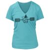 Women's Premium Deep V-Neck T-Shirt Thumbnail