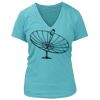 Women's Premium Deep V-Neck T-Shirt Thumbnail