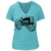 Women's Premium Deep V-Neck T-Shirt Thumbnail