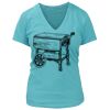 Women's Premium Deep V-Neck T-Shirt Thumbnail