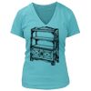 Women's Premium Deep V-Neck T-Shirt Thumbnail
