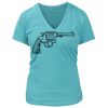 Women's Premium Deep V-Neck T-Shirt Thumbnail