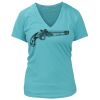Women's Premium Deep V-Neck T-Shirt Thumbnail
