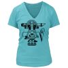 Women's Premium Deep V-Neck T-Shirt Thumbnail