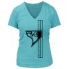 Women's Premium Deep V-Neck T-Shirt Thumbnail