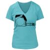 Women's Premium Deep V-Neck T-Shirt Thumbnail