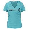Women's Premium Deep V-Neck T-Shirt Thumbnail