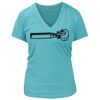 Women's Premium Deep V-Neck T-Shirt Thumbnail
