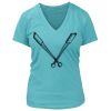 Women's Premium Deep V-Neck T-Shirt Thumbnail