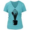 Women's Premium Deep V-Neck T-Shirt Thumbnail