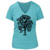 Women's Premium Deep V-Neck T-Shirt Thumbnail
