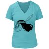 Women's Premium Deep V-Neck T-Shirt Thumbnail