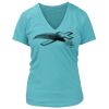 Women's Premium Deep V-Neck T-Shirt Thumbnail