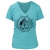 Women's Premium Deep V-Neck T-Shirt Thumbnail