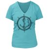 Women's Premium Deep V-Neck T-Shirt Thumbnail