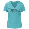 Women's Premium Deep V-Neck T-Shirt Thumbnail