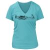 Women's Premium Deep V-Neck T-Shirt Thumbnail