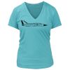 Women's Premium Deep V-Neck T-Shirt Thumbnail