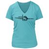 Women's Premium Deep V-Neck T-Shirt Thumbnail