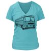 Women's Premium Deep V-Neck T-Shirt Thumbnail