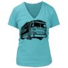 Women's Premium Deep V-Neck T-Shirt Thumbnail