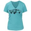 Women's Premium Deep V-Neck T-Shirt Thumbnail