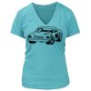 Women's Premium Deep V-Neck T-Shirt Thumbnail