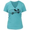 Women's Premium Deep V-Neck T-Shirt Thumbnail