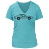 Women's Premium Deep V-Neck T-Shirt Thumbnail